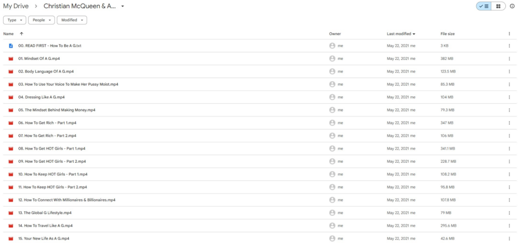 Christian McQueen & Andrew Tate - How to be a G