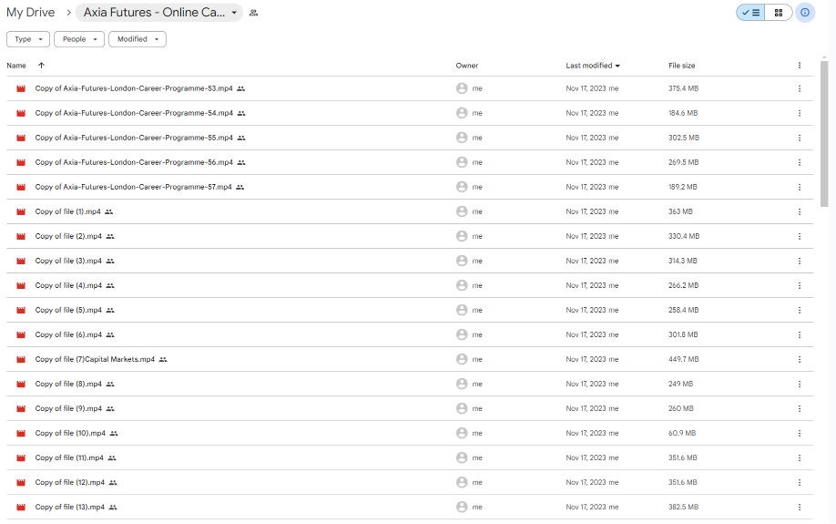 Axia Futures - Online Career Programme (London)