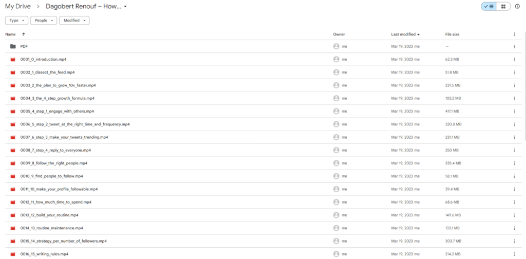 Dagobert Renouf - How To Dominate Twitter (Advanced Growth Bundle)