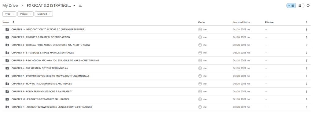 FX GOAT 3.0 (STRATEGIES) - BEGINNERS TO ADVANCED