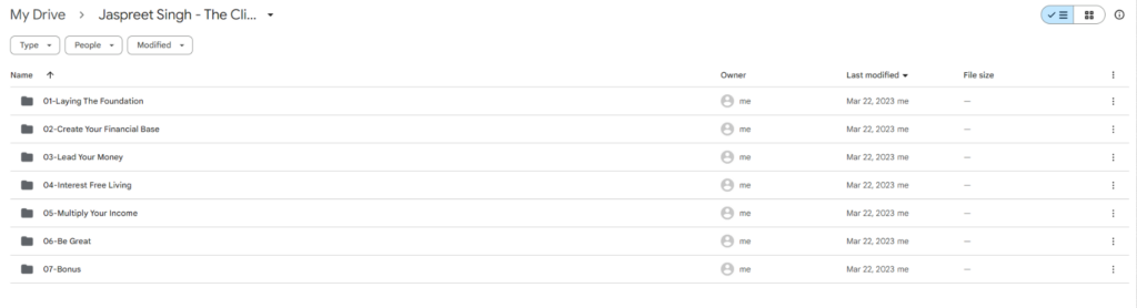 Jaspreet Singh - The Climb To Wealth Blueprint