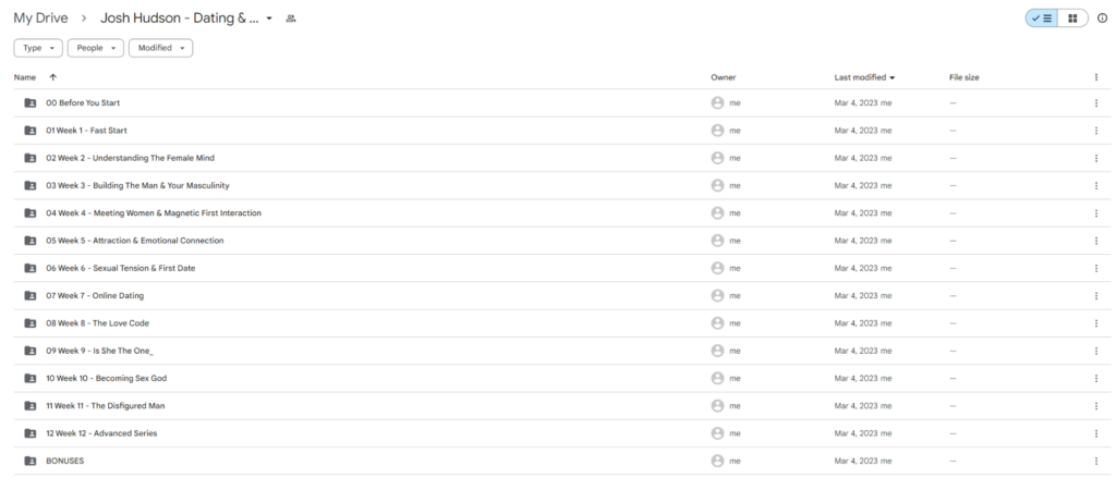 Josh Hudson - Dating & Attraction Mastery