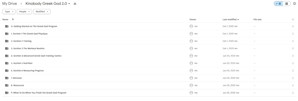 Kinobody Greek God 2.0