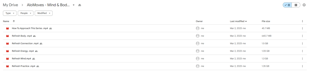 AloMoves - Mind & Body Refresh