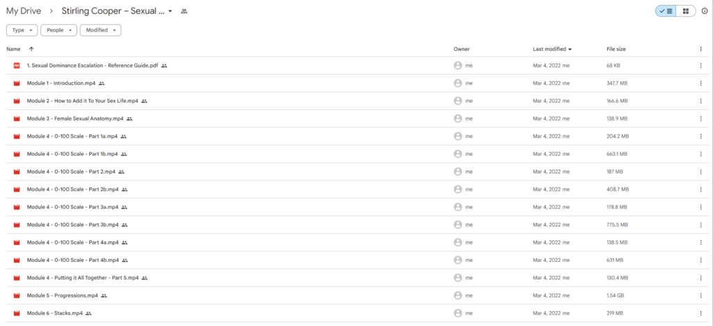Stirling Cooper - Sexual Dominance Escalation