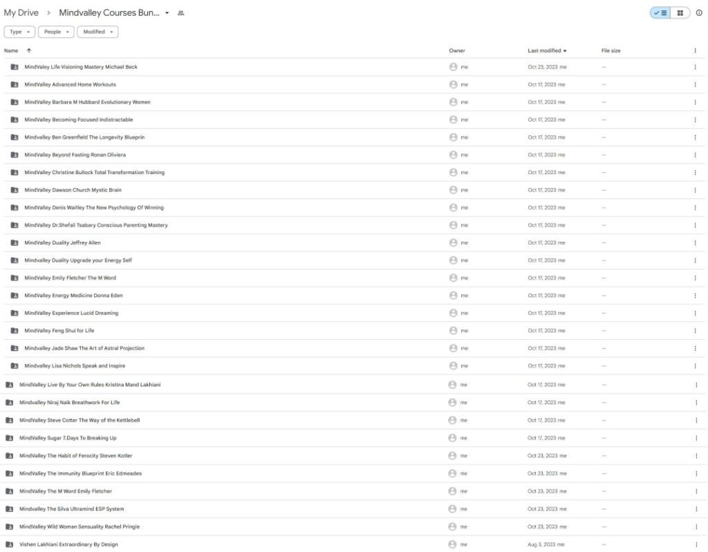 Mindvalley Courses Bundle