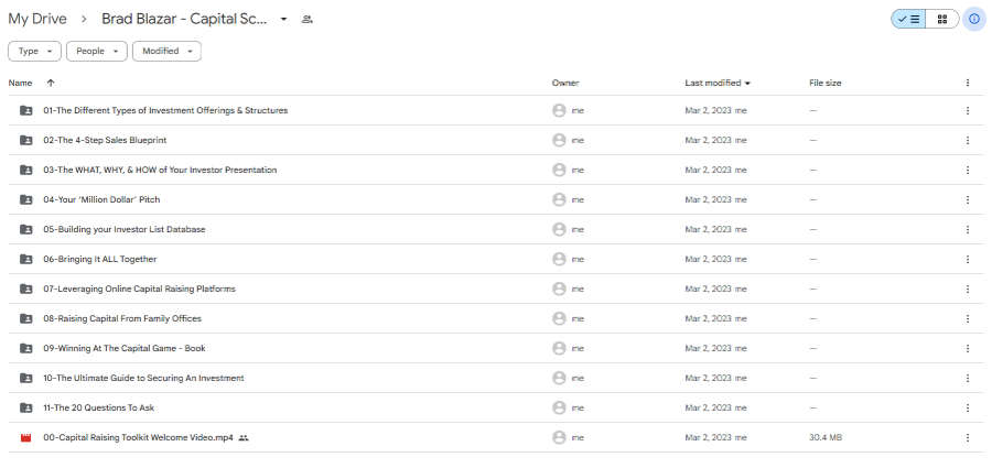 Brad Blazar - Capital School