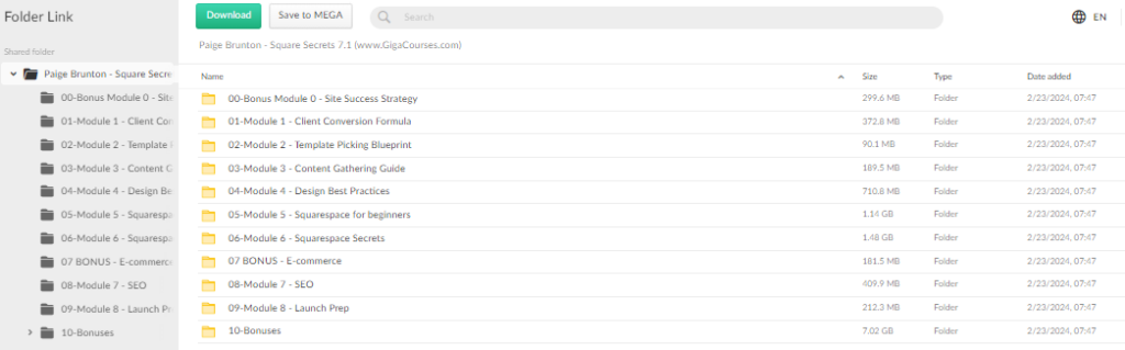 Paige Brunton - Square Secrets 7.1