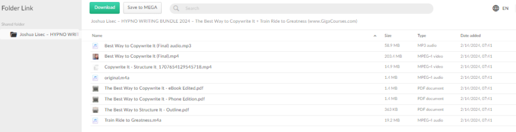 Joshua Lisec – HYPNO WRITING BUNDLE 2024 – The Best Way to Copywrite It + Train Ride to Greatness