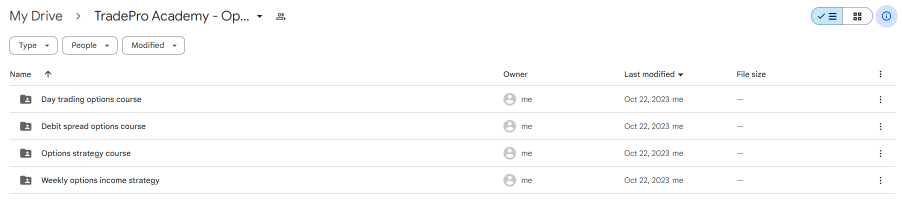 TradePro Academy - Options Trading and Order Flow Course