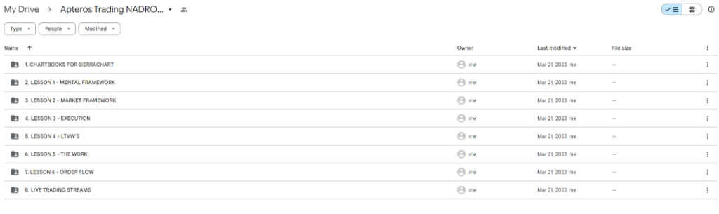 Apteros Trading NADRO -Merritt Black