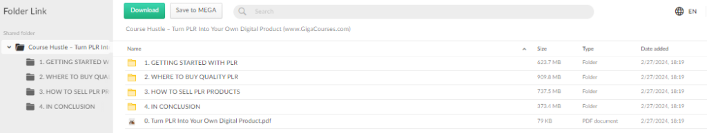 Course Hustle – Turn PLR Into Your Own Digital Product