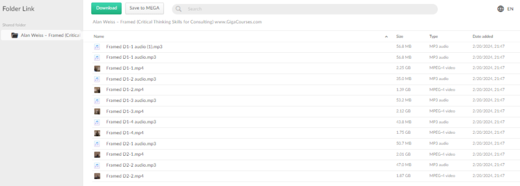 Alan Weiss – Framed (Critical Thinking Skills for Consulting)