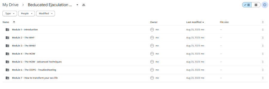 Beducated Ejaculation Mastery 2023