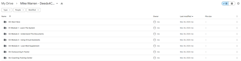 Mike Warren - Deeds4Cash