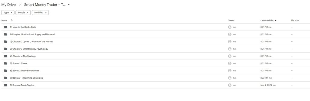 Smart Money Trader – The Banks Code