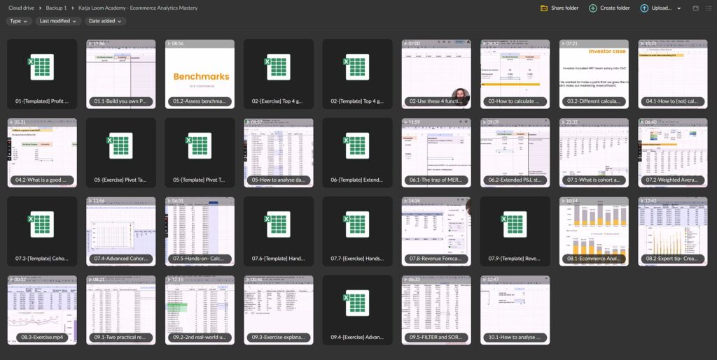 Katja Loom Academy – Ecommerce Analytics Mastery