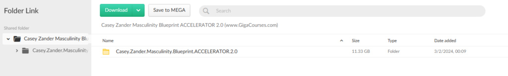 Casey Zander Masculinity Blueprint ACCELERATOR 2.0