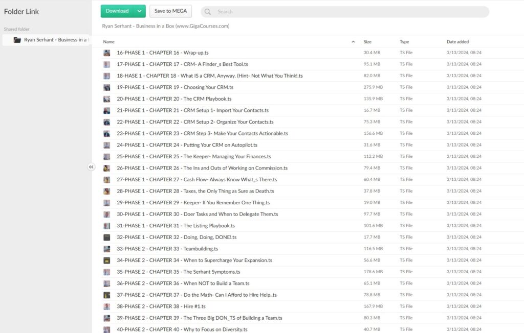  Business in a Box - Ryan Serhant