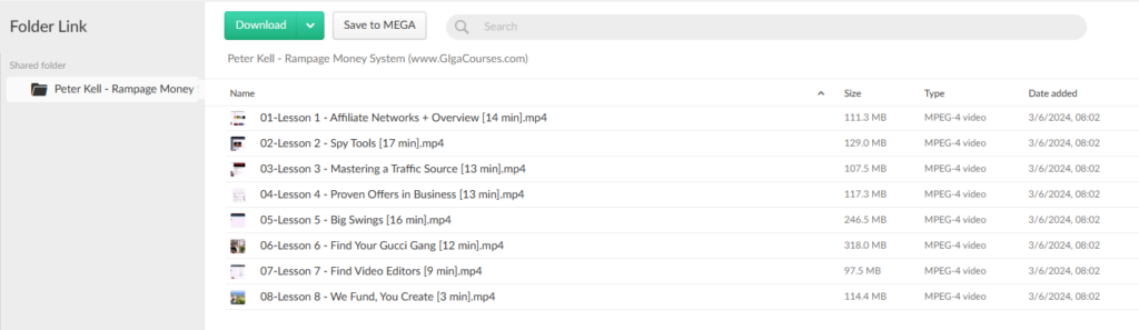 Peter Kell - Rampage Money System