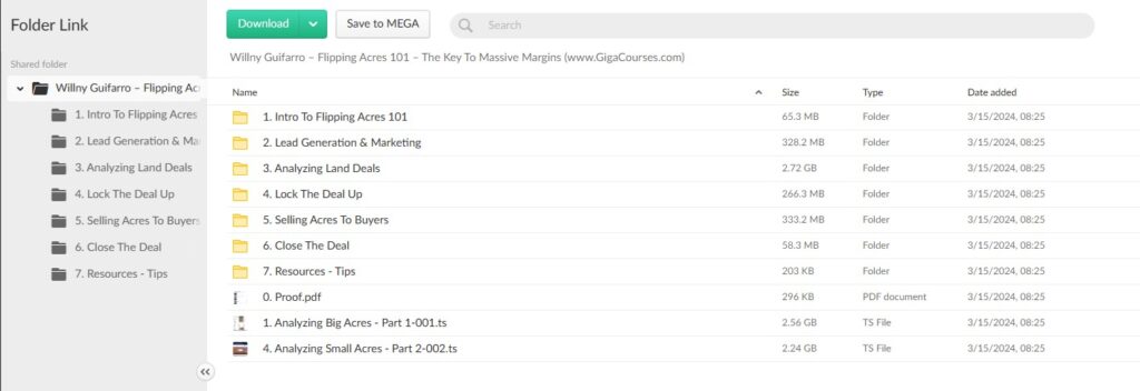 Willny Guifarro – Flipping Acres 101 – The Key To Massive Margins