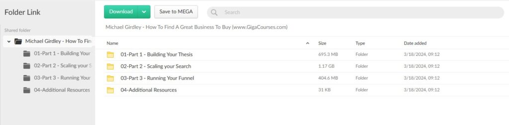 Michael Girdley - How To Find A Great Business To Buy