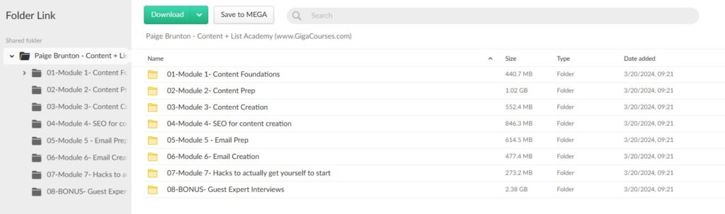 Paige Brunton - Content + List Academy