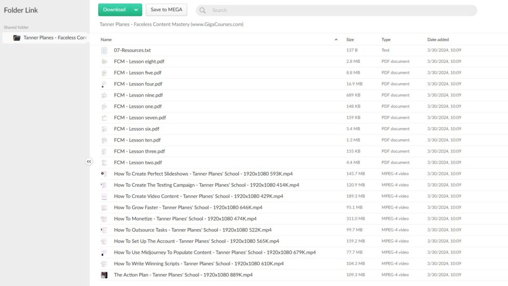 Tanner Planes – Faceless Content Mastery Download