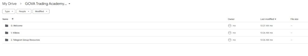 GOVA Trading Academy - Professional - Course