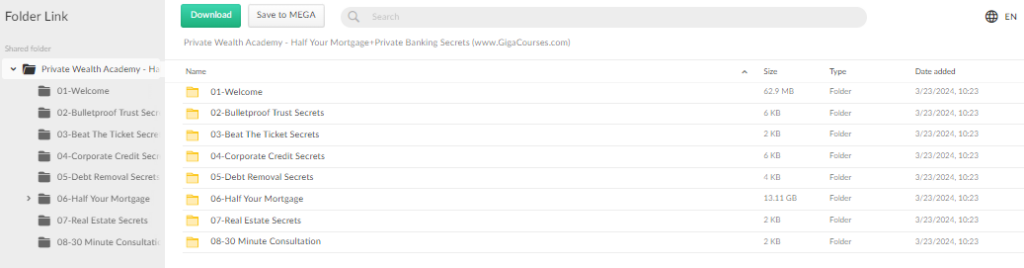 Private Wealth Academy - Half Your Mortgage+Private Banking Secrets