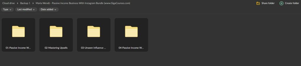 Maria Wendt - Passive Income Business With Instagram Bundle