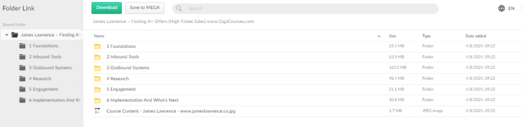 James Lawrence – Finding A+ Offers (High Ticket Sales)