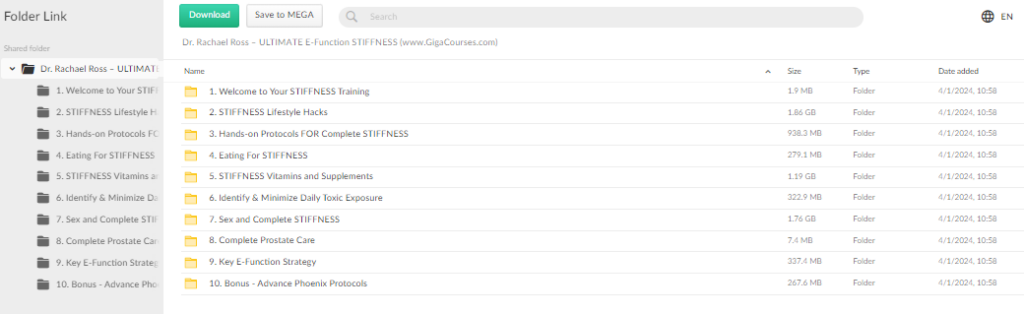 Dr. Rachael Ross – ULTIMATE E-Function STIFFNESS