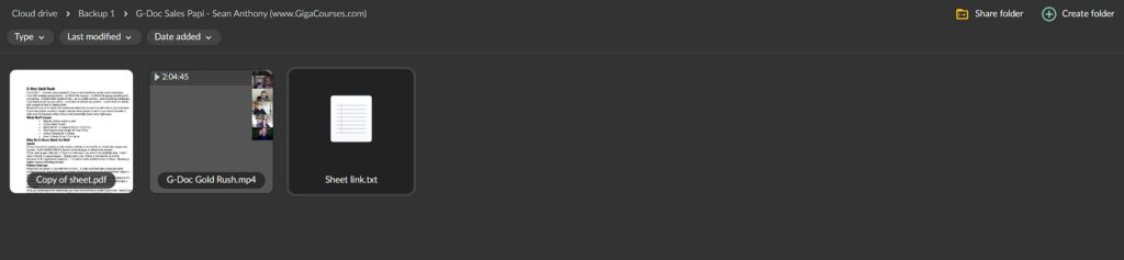  G-Doc Sales Papi - Sean Anthony