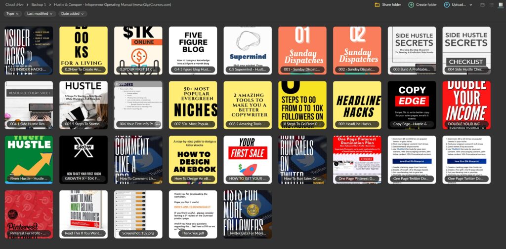 Hustle & Conquer - Infopreneur Operating Manual