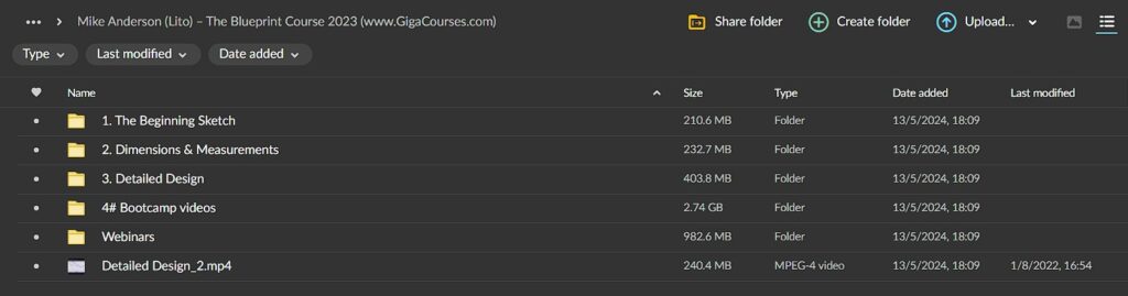 Mike Anderson (Lito) – The Blueprint Course