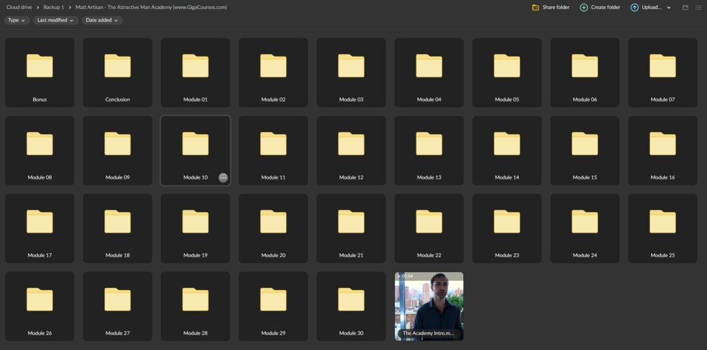 Matt Artisan - The Attractive Man Academy