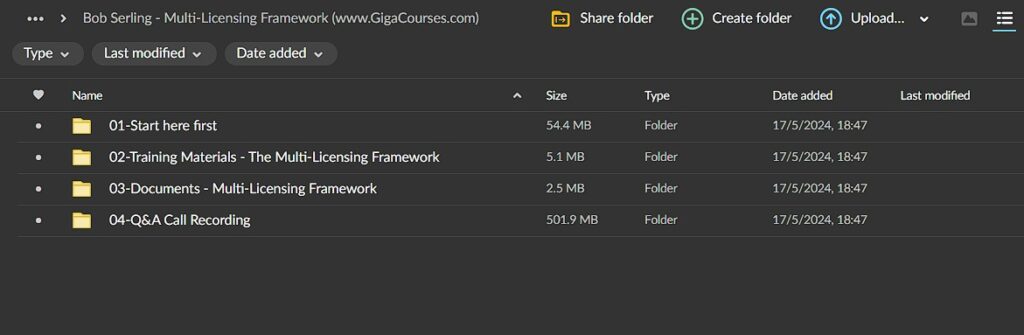 Bob Serling - Multi-Licensing Framework