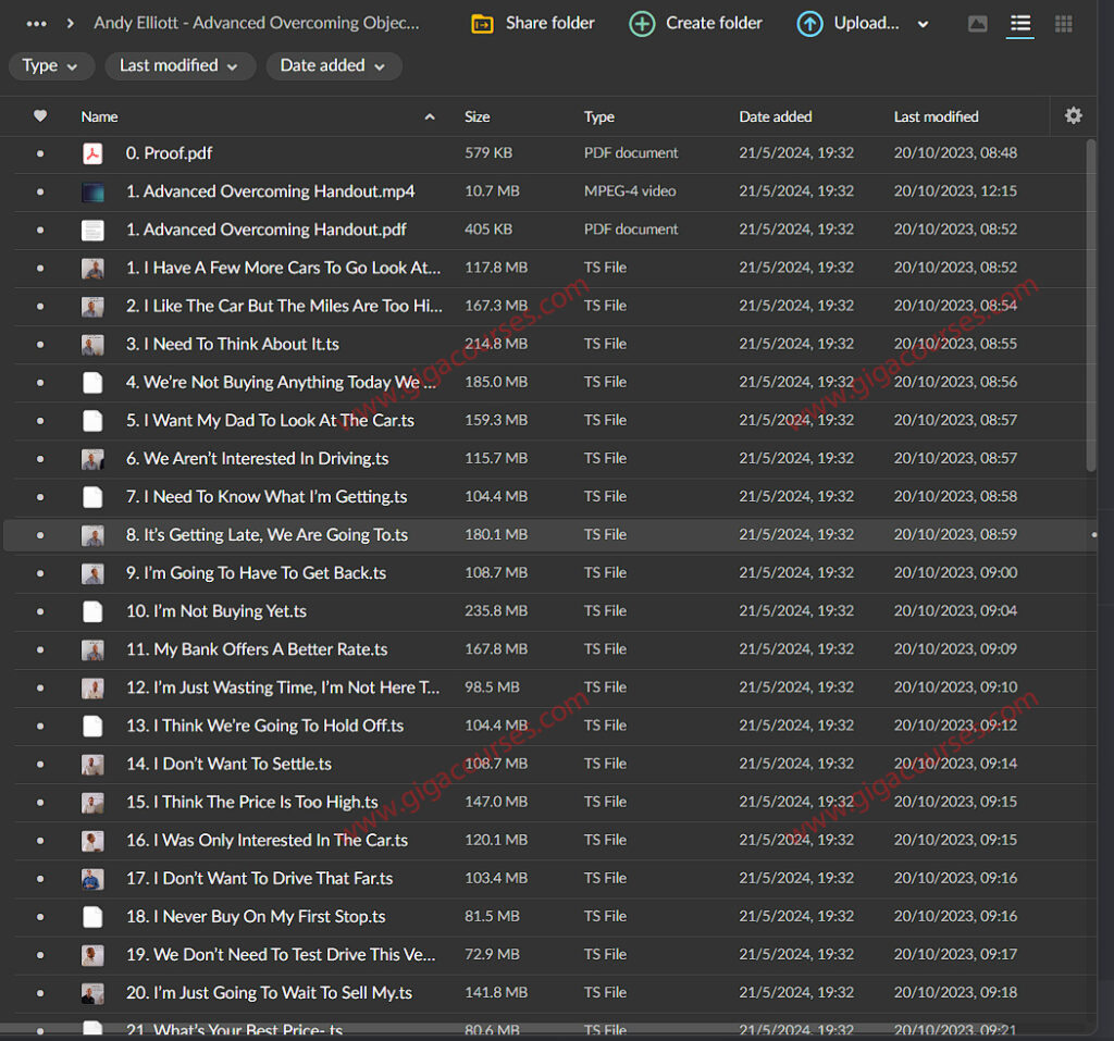 Andy Elliott - Advanced Overcoming Objections 