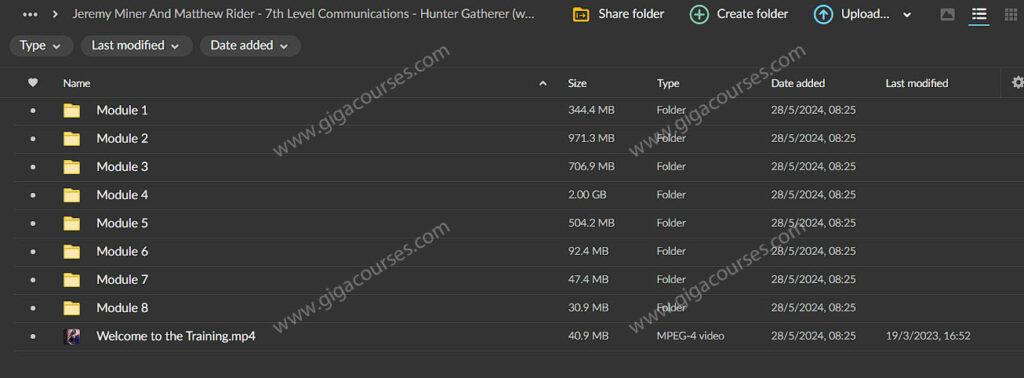 Jeremy Miner And Matthew Rider - 7th Level Communications - Hunter Gatherer
