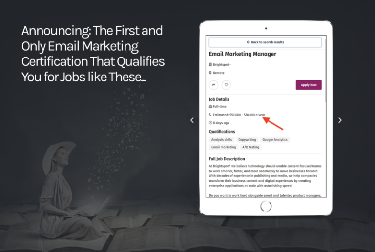 The Smart Blogger – Email Marketing Certification Program
