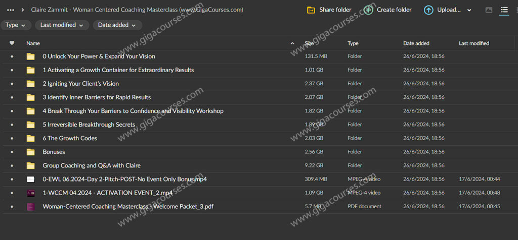 Claire Zammit - Woman Centered Coaching Masterclass