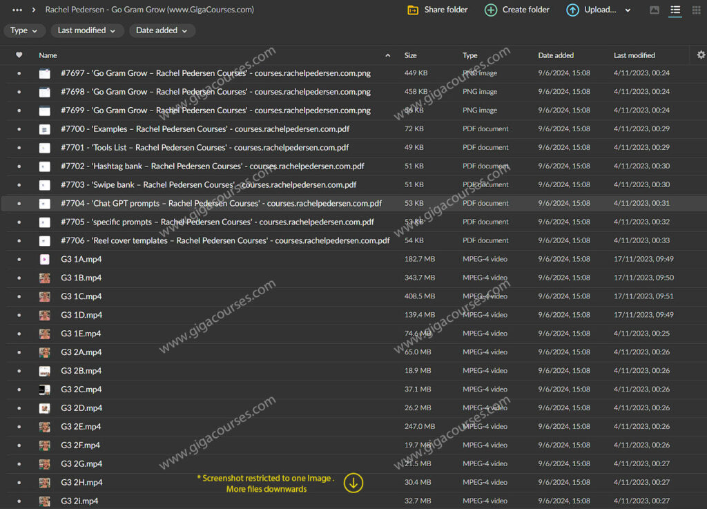 Rachel Pedersen - Go Gram Grow