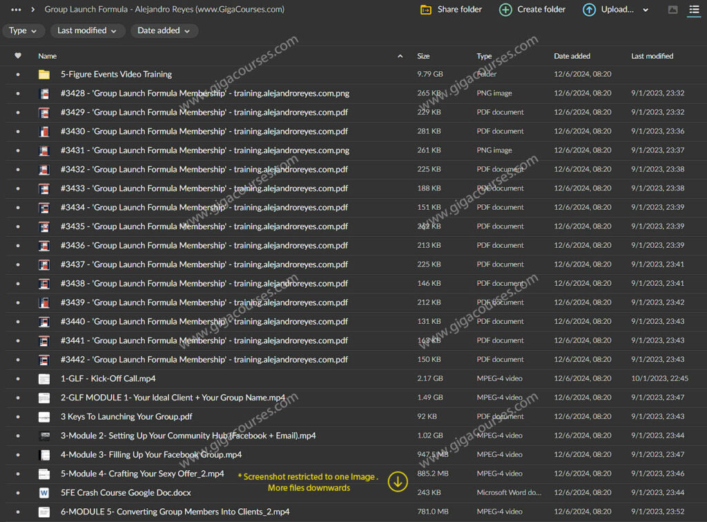 Group Launch Formula - Alejandro Reyes