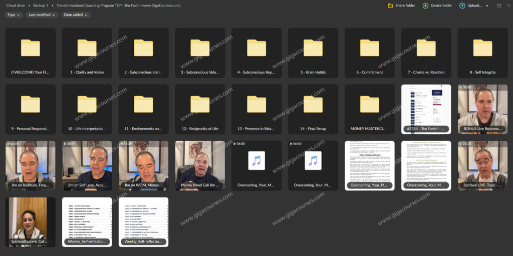 Transformational Coaching Program (TCP)  - Jim Fortin