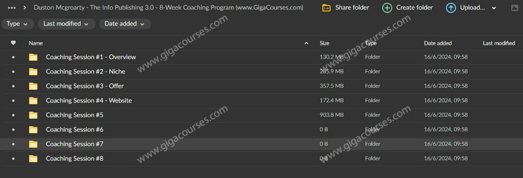 The Info Publishing 3.0 8-Week Coaching Program - Duston Mcgroarty 