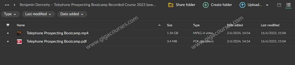 Benjamin Dennehy – Telephone Prospecting Bootcamp Recorded Course 2023