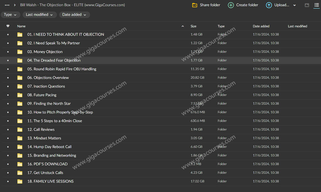 Bill Walsh - The Objection Box - ELITE