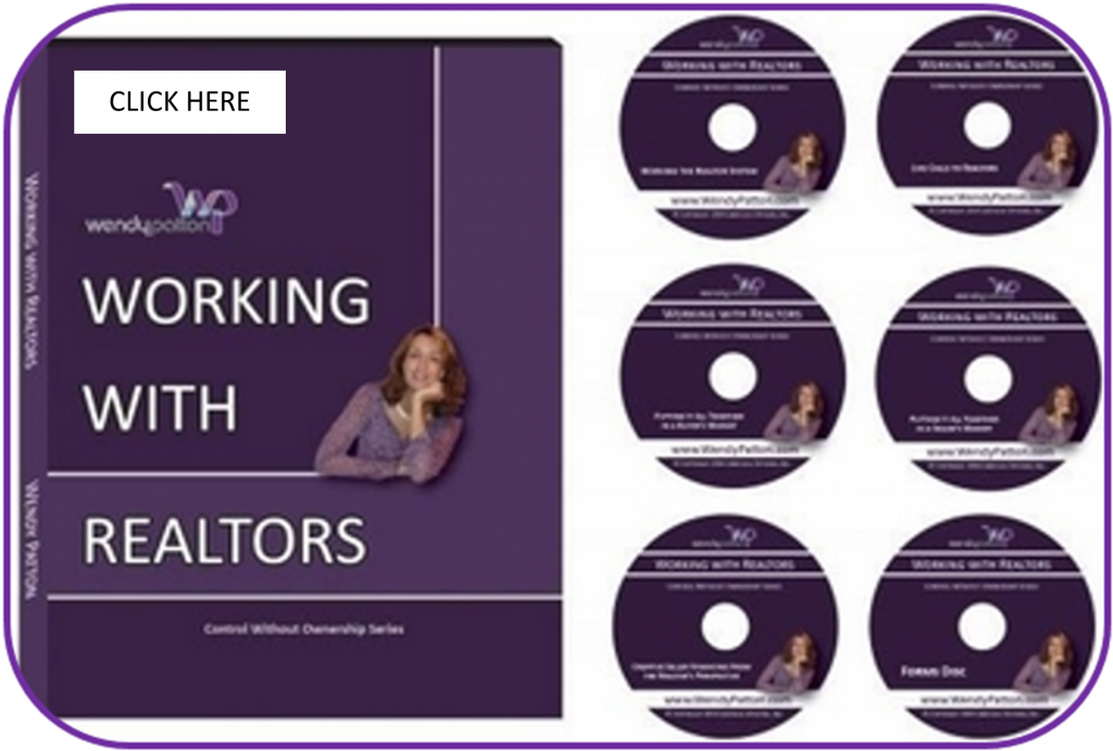 Wendy Patton - Working with Realtors
