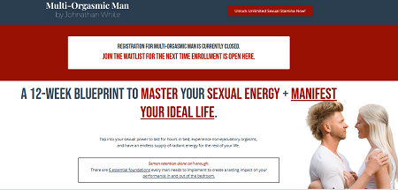 Multi Orgasmic Man - Johnathan White